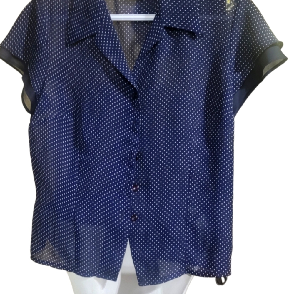 (12)NEW CHAPTER ONE SHEER BLOUSE